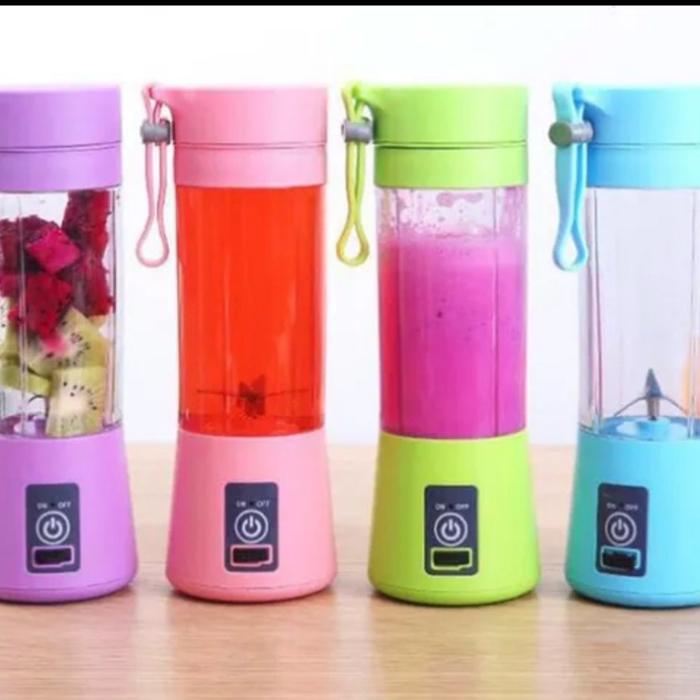 Portable Personal Blender Bottle - Pink